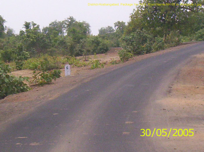 District-Hoshangabad, Package No-1603, Road Name-NH 69 to Bhargada 1